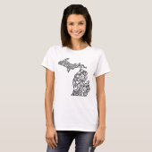 T-shirt sjabloon (Voorkant volledig)