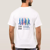 T-shirt Sjabloon elementair onderwijs (Achterkant)