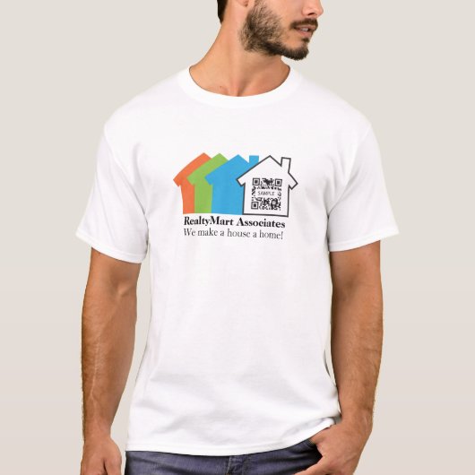 T-shirt Sjabloon House Realtors (Voorkant)