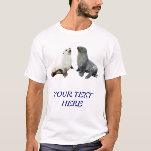 T-Shirt Sjabloon met Aangepaste Foto en Tekst voor