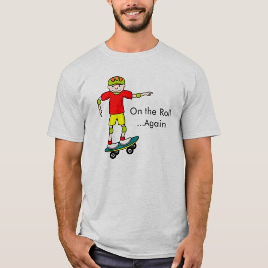 T-shirt (Skateboarder) (Voorkant)
