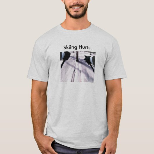 T-shirt Skiing Lax (Voorkant)