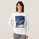 T-shirt (sky design) (Voorkant volledig)