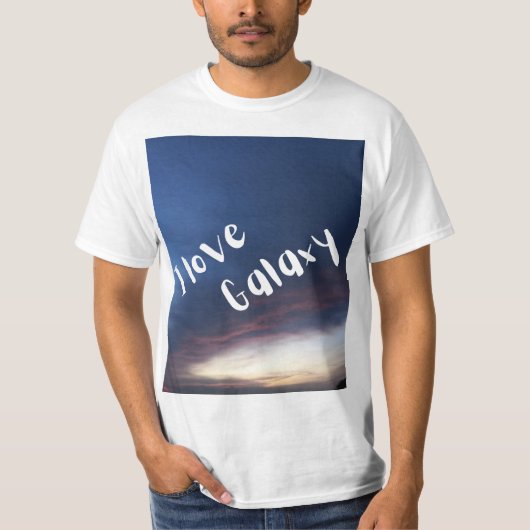 T-shirt (sky design) (Voorkant)