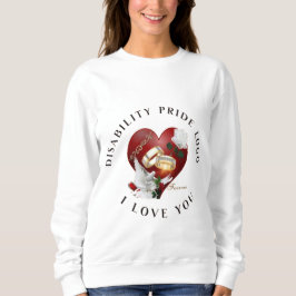 T-Shirt | Slogan voor rechten van gehandicapten | 