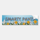 T-SHIRT Smarty Pants Bumpersticker (Voorkant)