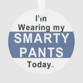 T-SHIRT Smarty Pants Ornament (achterkant)
