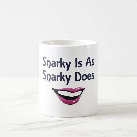 T-SHIRT Snarky Koffiemok (Center)