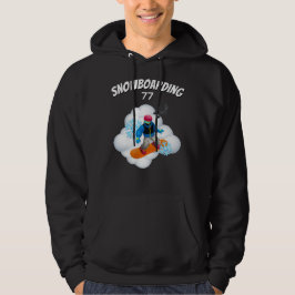 T-shirt sneeuwplankstemming