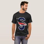 T-shirt snelheid S letter (Voorkant volledig)