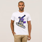 T-shirt SNOWBOARDING (Voorkant volledig)