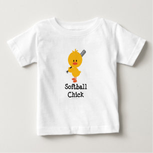 T-shirt Softball Chick Baby