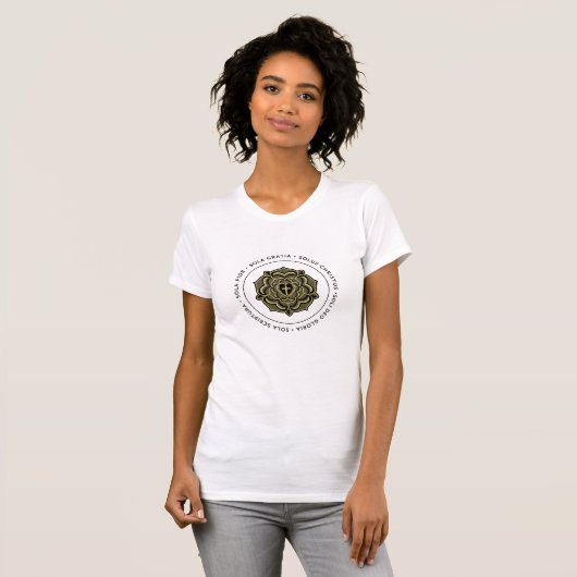 T-shirt Solas voor vrouwen 5 - Wit (Voorkant volledig)