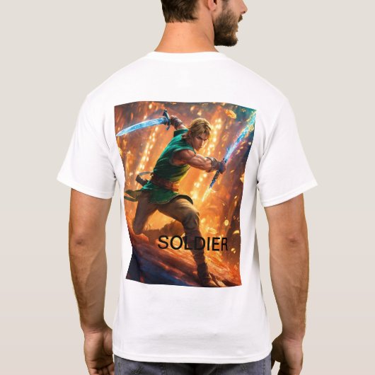 T-shirt - SOLDAAT (Achterkant)