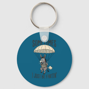 T-shirt Soms Scheet Een Ezel Meme Sleutelhanger