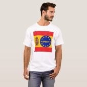 T-Shirt Spannish Flag EU Spexit (Voorkant volledig)