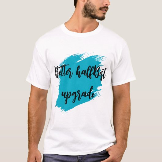 T-shirt speelse partner upgrade ontwerp (Voorkant)
