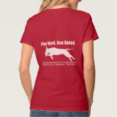 T-shirt spel hard AHT design (Achterkant)