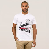 T-shirt : spierstelsel (Voorkant volledig)