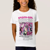 T-shirt spinnenmeisje (Voorkant)