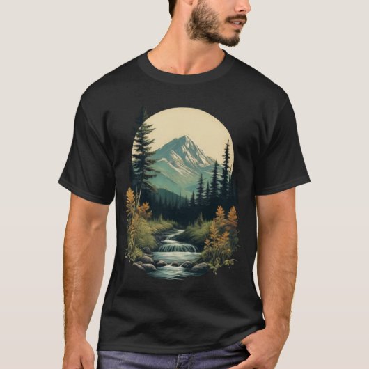T-shirt "Spirit of the Wilderness" (Voorkant)