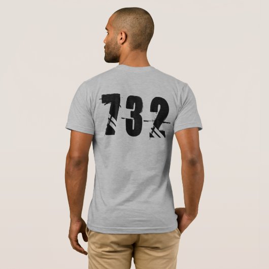 T-Shirt Sport Charles Martel 732 (Achterkant volledig)