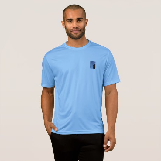 T-Shirt sport tec concurrent mannen koele eco stij (Voorkant volledig)