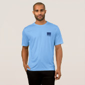 T-Shirt sport tec concurrent mannen koele eco stij (Voorkant volledig)