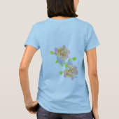 T-shirt: Spring Bouquet met Rozen T-shirt (Achterkant)