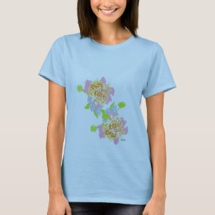 T-shirt: Spring Bouquet met Rozen T-shirt