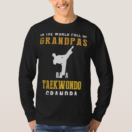 T-shirt Squash Opa: Opdienen van grootouders (Voorkant)