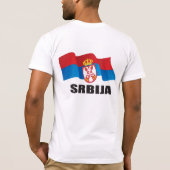 T-Shirt - Srbija (Achterkant)