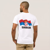 T-Shirt - Srbija (Achterkant volledig)