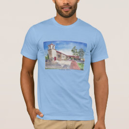 T-shirt St. Luke's Of The Mountains Waterverf-BLU