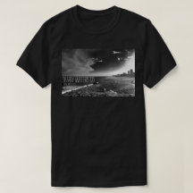 T-shirt staal Pier B&W Afbeelding