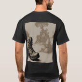 T-shirt stap in avontuur (Achterkant)