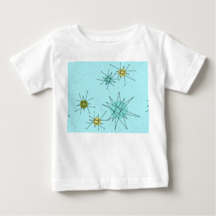 T-shirt Starbursts van het Ei van Robin de Blauwe