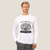 T-shirt 'Stay Wild' (Voorkant)