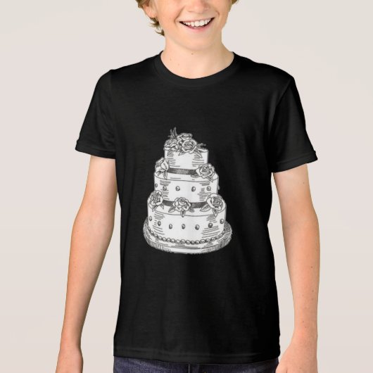 T-shirt Stijl: Bella+Canvas Jeugd Tri-blen (Voorkant)