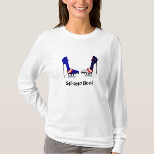 T-shirt Stiletto Bowl Aangepast Football