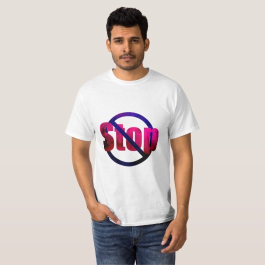 T-shirt stoppen (Voorkant volledig)