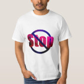 T-shirt stoppen (Voorkant)