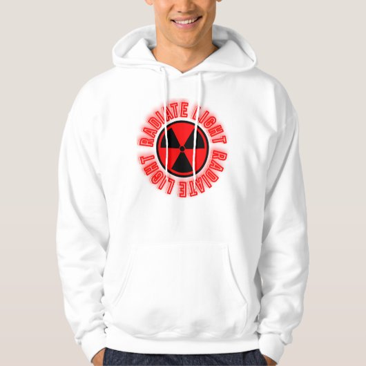 T-shirt straalt licht uit (Voorkant)