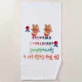 T-shirt Strandlaken (Voorkant)