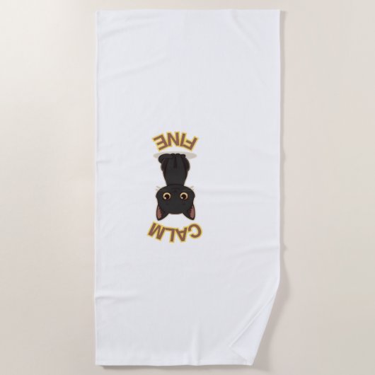 T-Shirt Strandlaken (Voorkant)