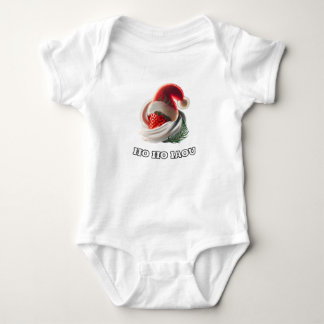 T-Shirt Strawberry Cream Christmas Hat NZ Fern