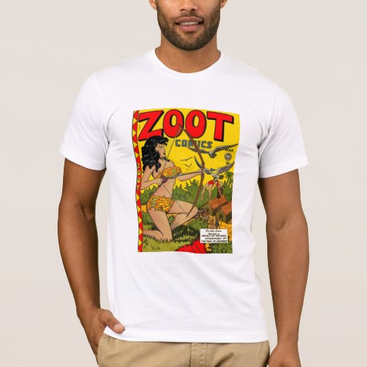 T-shirt  stripboek Hoesje Zoot (Voorkant)