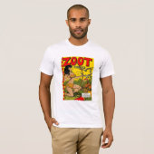 T-shirt  stripboek Hoesje Zoot (Voorkant volledig)