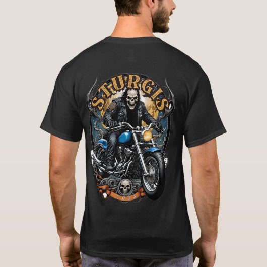 T-shirt Sturgis 2024 Motorcycle Rally (Achterkant)