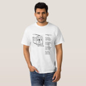T-shirt Subway Toeristische Avontuur (Voorkant volledig)